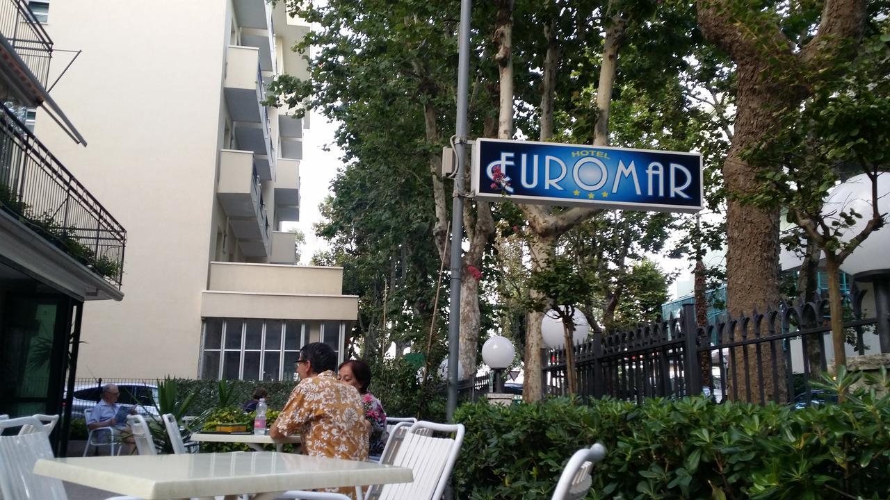 Hotel Euromar Rimini Eksteriør bilde