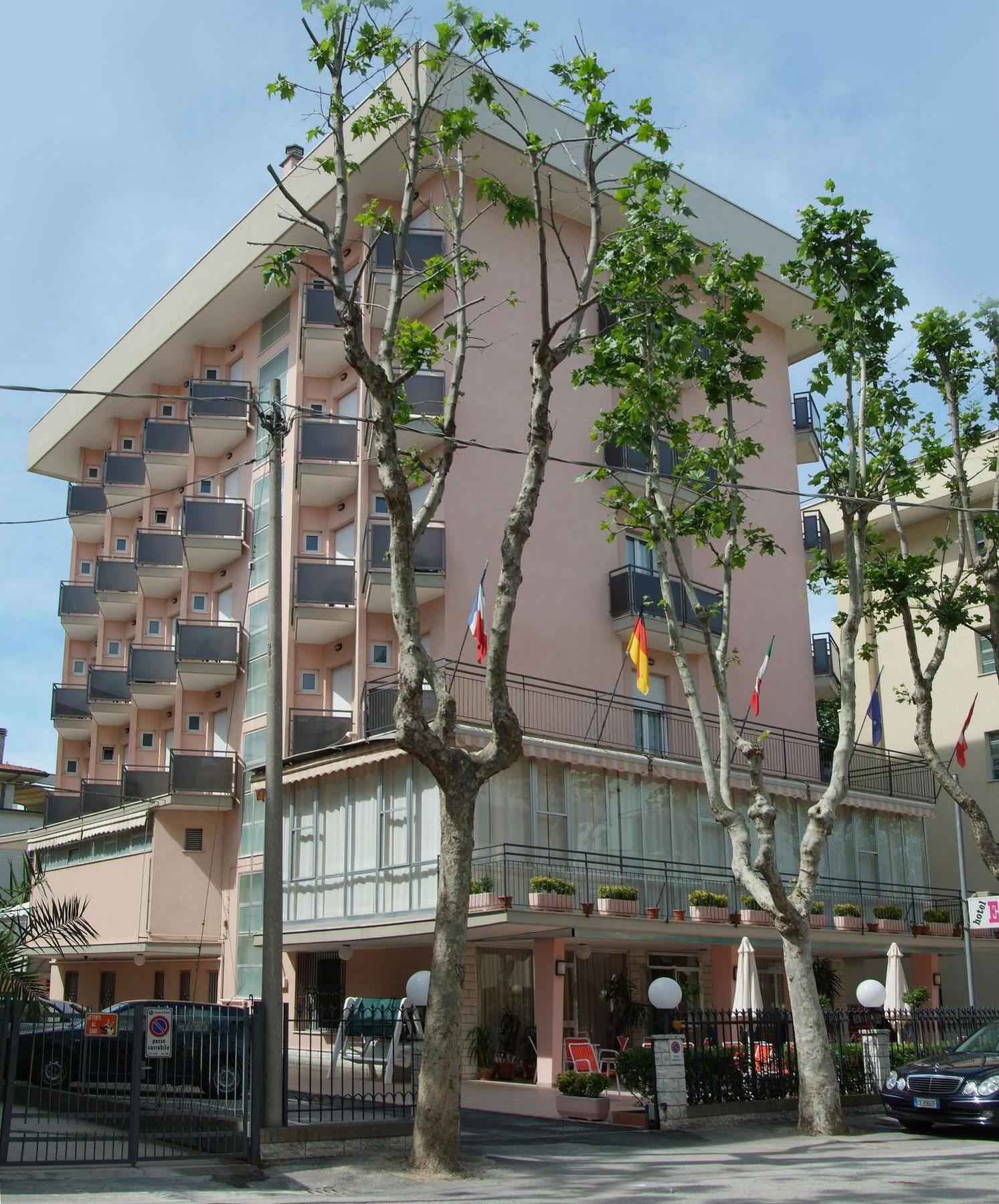 Hotel Euromar Rimini Eksteriør bilde